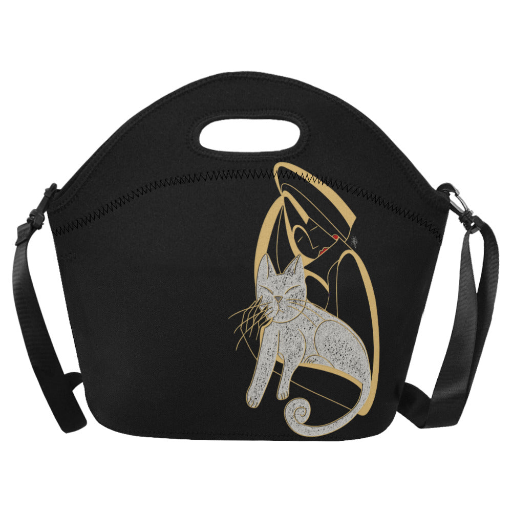 GOLDEN CAT - BORSA PORTA PRANZO NEOPRENE