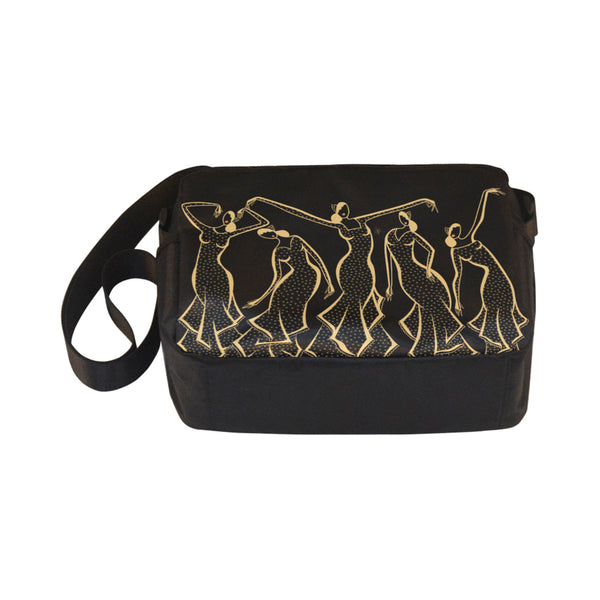 GOLDEN BLACK GIRLS - BORSA A TRACOLLA WATERPROOF