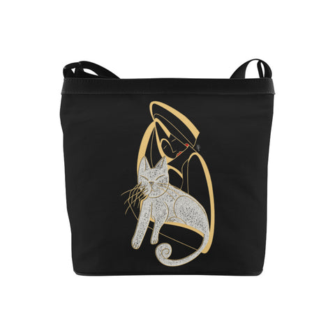 GOLDEN CAT - BORSA A TRACOLLA