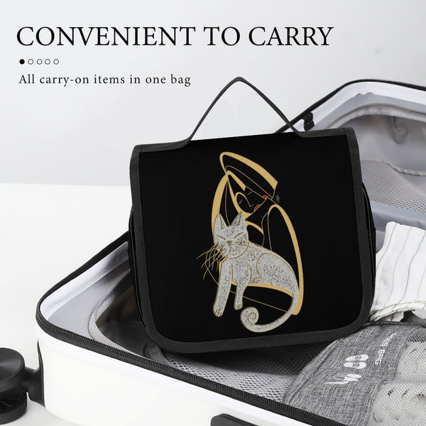 GOLDEN CAT - BEAUTY CASE CON GANCIO