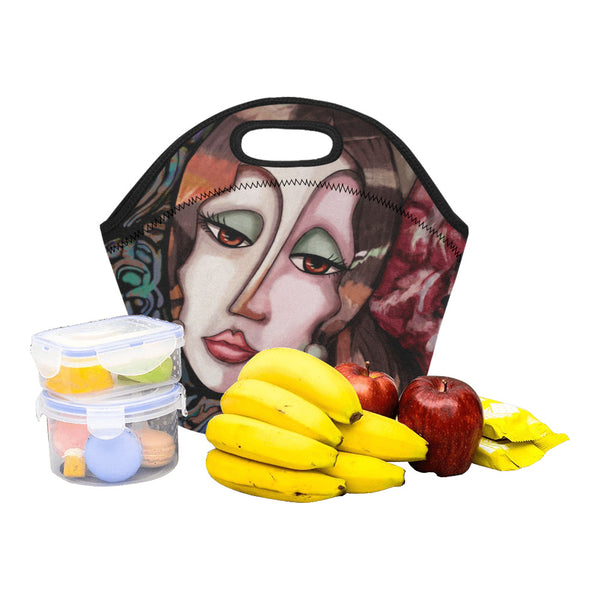 ENTRE LAS FLORES - BORSA PORTA PRANZO NEOPRENE