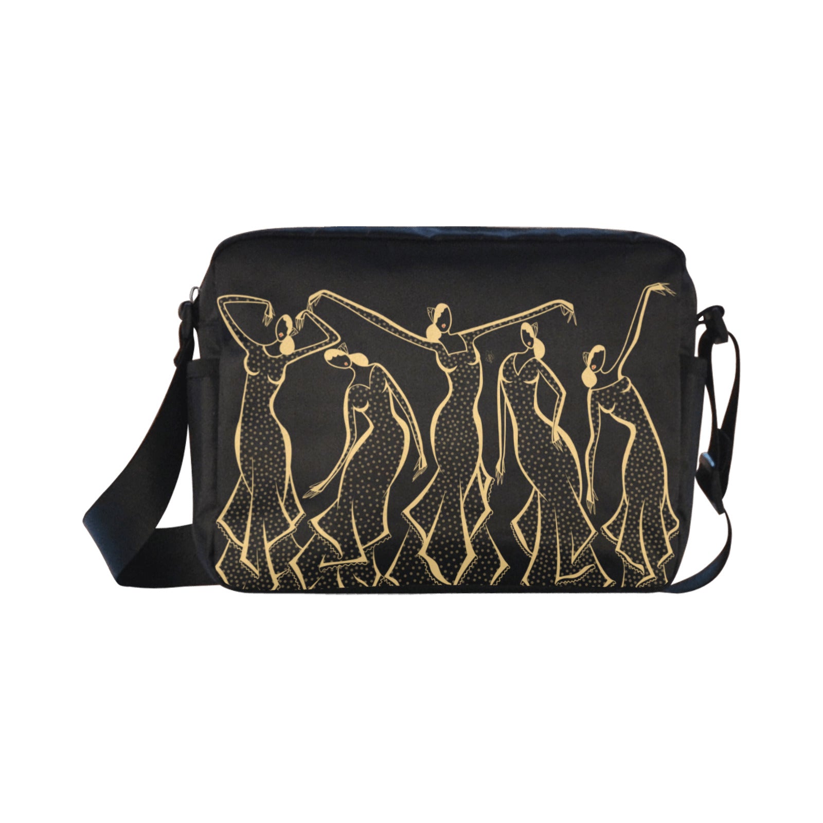 GOLDEN BLACK GIRLS - BORSA A TRACOLLA WATERPROOF