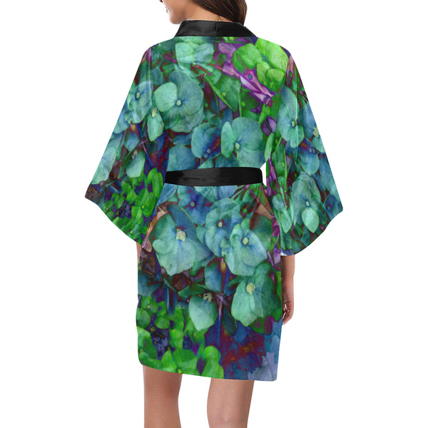 ORTENSIA BLU - KIMONO