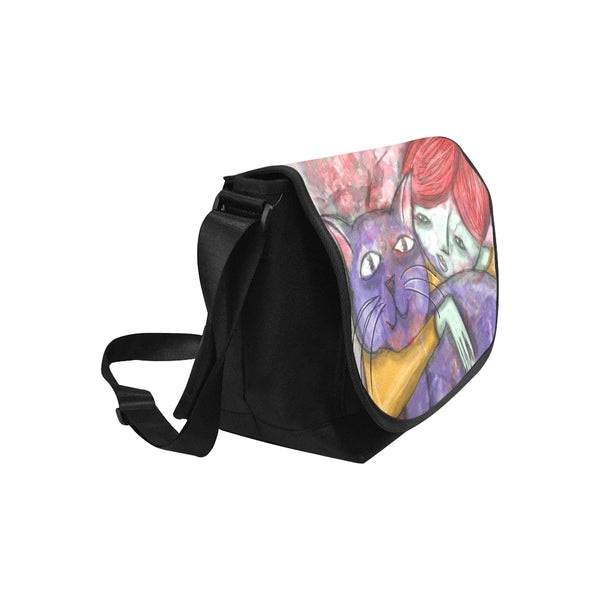 GATTO VIOLA - MESSENGER BAG