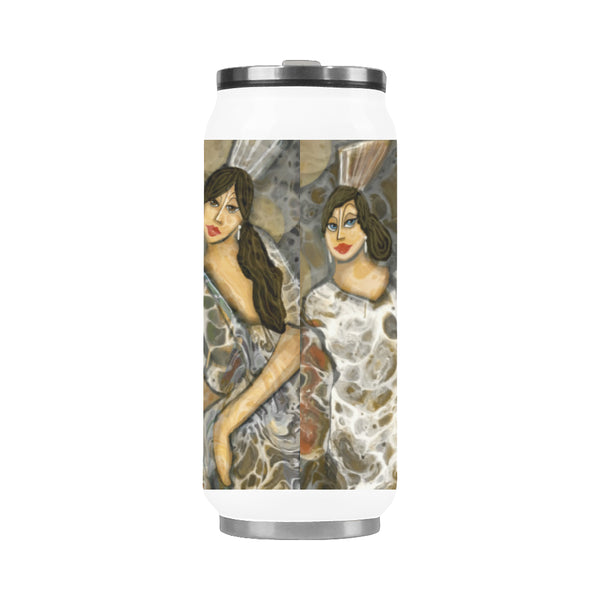 PLATA Y ORO - THERMOS