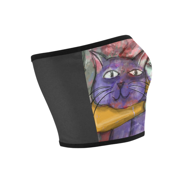 GATTO VIOLA - TOP A FASCIA