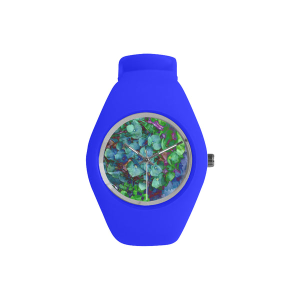 ORTENSIA BLU - OROLOGIO IN SILICONE