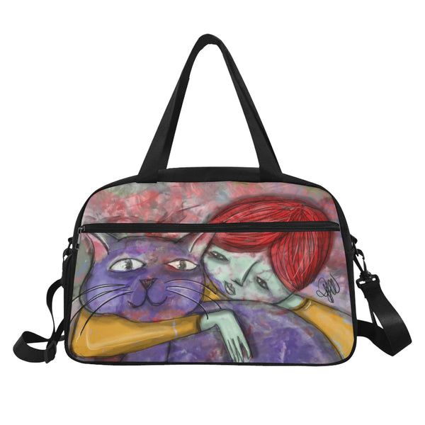 GATTO VIOLA - BORSA DA VIAGGIO