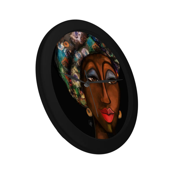 GIOVANE DONNA - OROLOGIO DA PARETE
