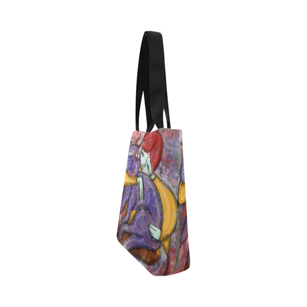 GATTO VIOLA - TOTE BAG