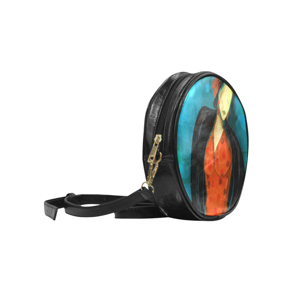 SOLEA' - ROUND MESSENGER BAG