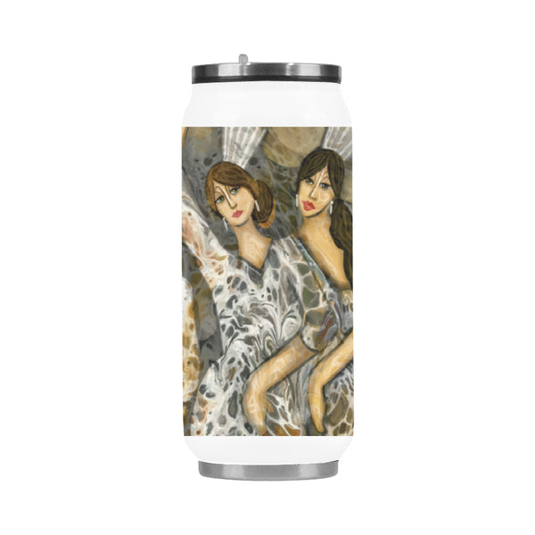 PLATA Y ORO - THERMOS