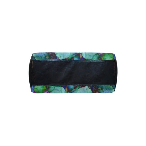 ORTENSIA BLU - BORSA CON MANICI
