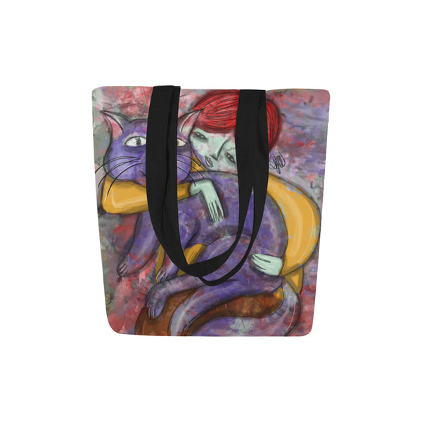 GATTO VIOLA - TOTE BAG