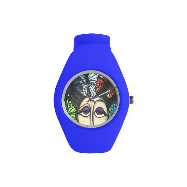 FARFALLE NELLA TESTA - OROLOGIO IN SILICONE