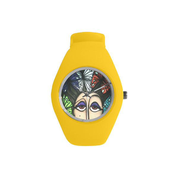 FARFALLE NELLA TESTA - OROLOGIO IN SILICONE