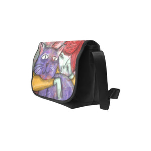 GATTO VIOLA - MESSENGER BAG