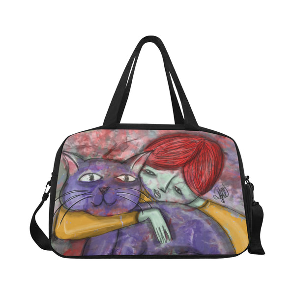 GATTO VIOLA - BORSA DA VIAGGIO